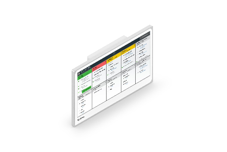 Clover Kitchen Display System (KDS) 14" - Clover Wall/Counter Mount